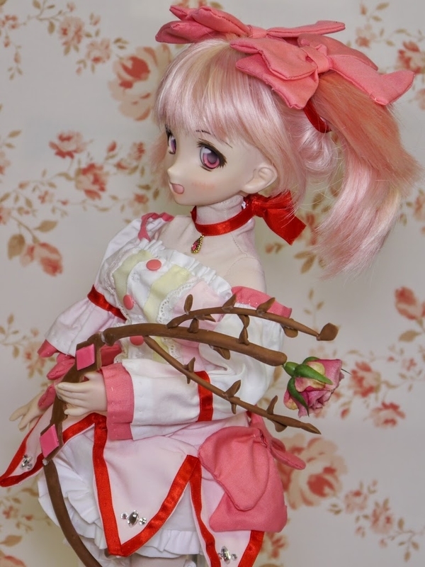 鹿目まどか mdd衣装ディーラー様製 衣装 セット ドール服 MDD 鹿目まどか風カスタムセット - 1/3計画