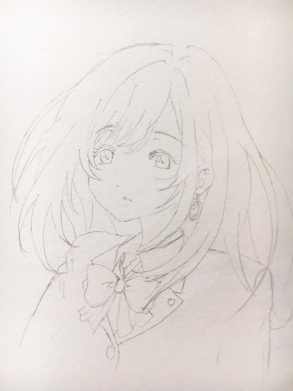 イラスト描いてみた 色づく世界の明日まで 月白瞳美 あめチャンネル