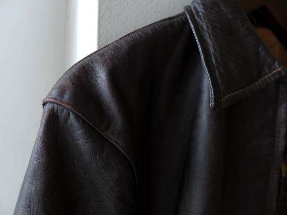 50~60s vintage レザージャケット 50's】Vintage Levi's Leather Jacket 