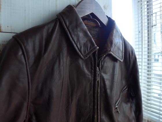1960s Vintage Leather Jacket ヴィンテージレザージャケット