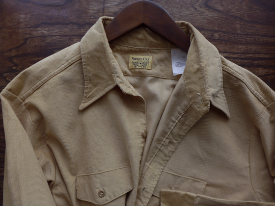 60's VINTAGEコーデュロイシャツ DEAD STOCK 送料無料！