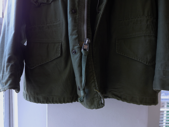 実物 新品デッドストック M65 ALPHA DSA100-76 ALPHA（アルファ）M-65 DEAD STOCK Made in U.S.A M-65