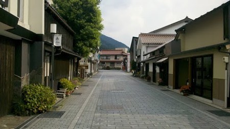 本町通り。の少し手前