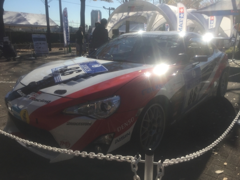 2014年ニュルブルクルリンク24時間レース参戦車両の86 渋谷スポーツカーフェス2017