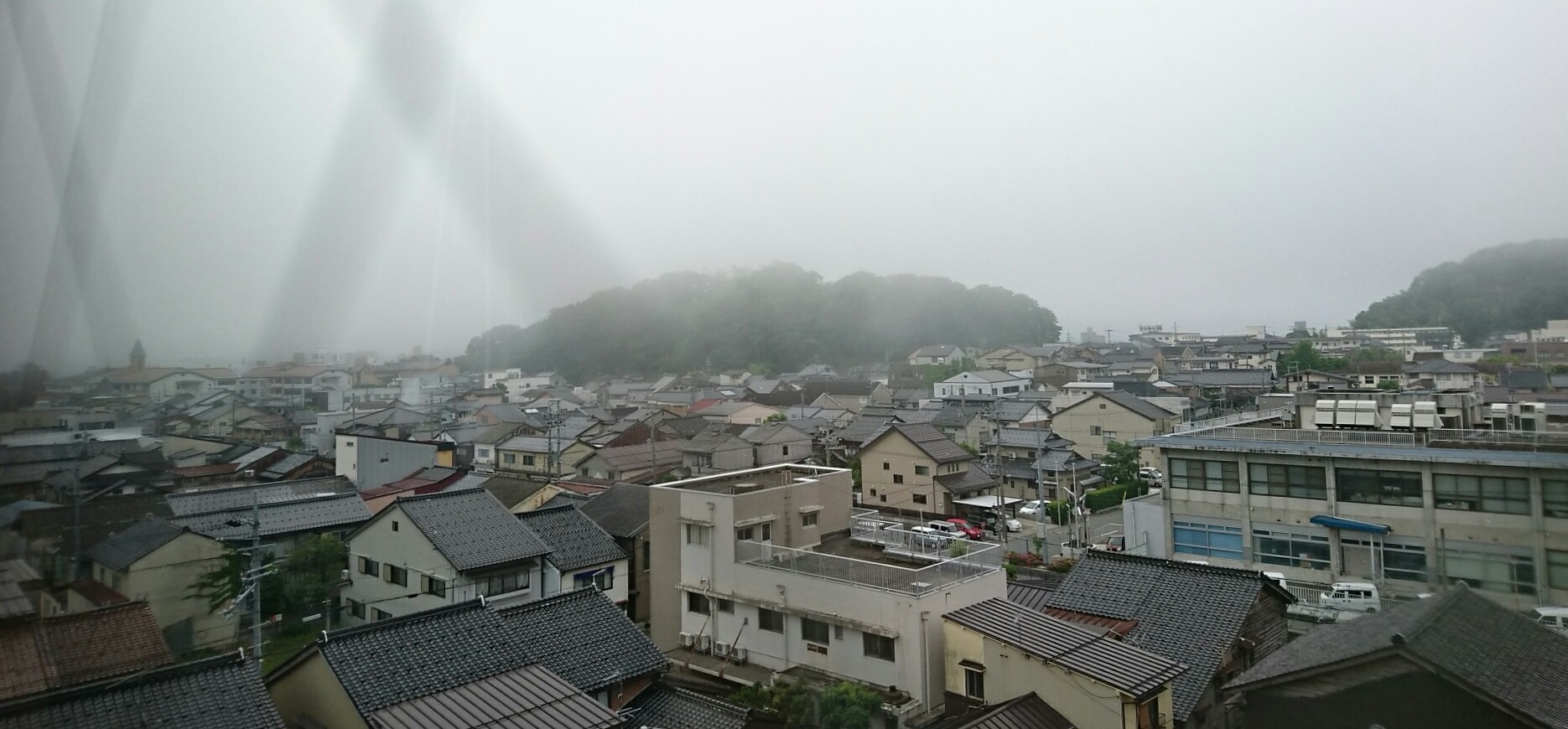 2017.6.4 天橋立 (1) 豊岡グリーンホテルモーリスから東南をみる 1870-870