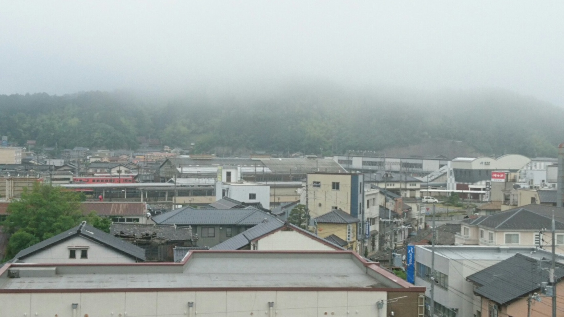 2017.6.4 天橋立 (3) 豊岡グリーンホテルモーリスからにしをみる 1830-1030
