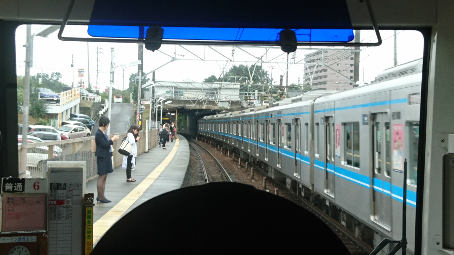 2017.10.3 豊田線 (11) 上小田井いきふつう - 上豊田 1920-1080