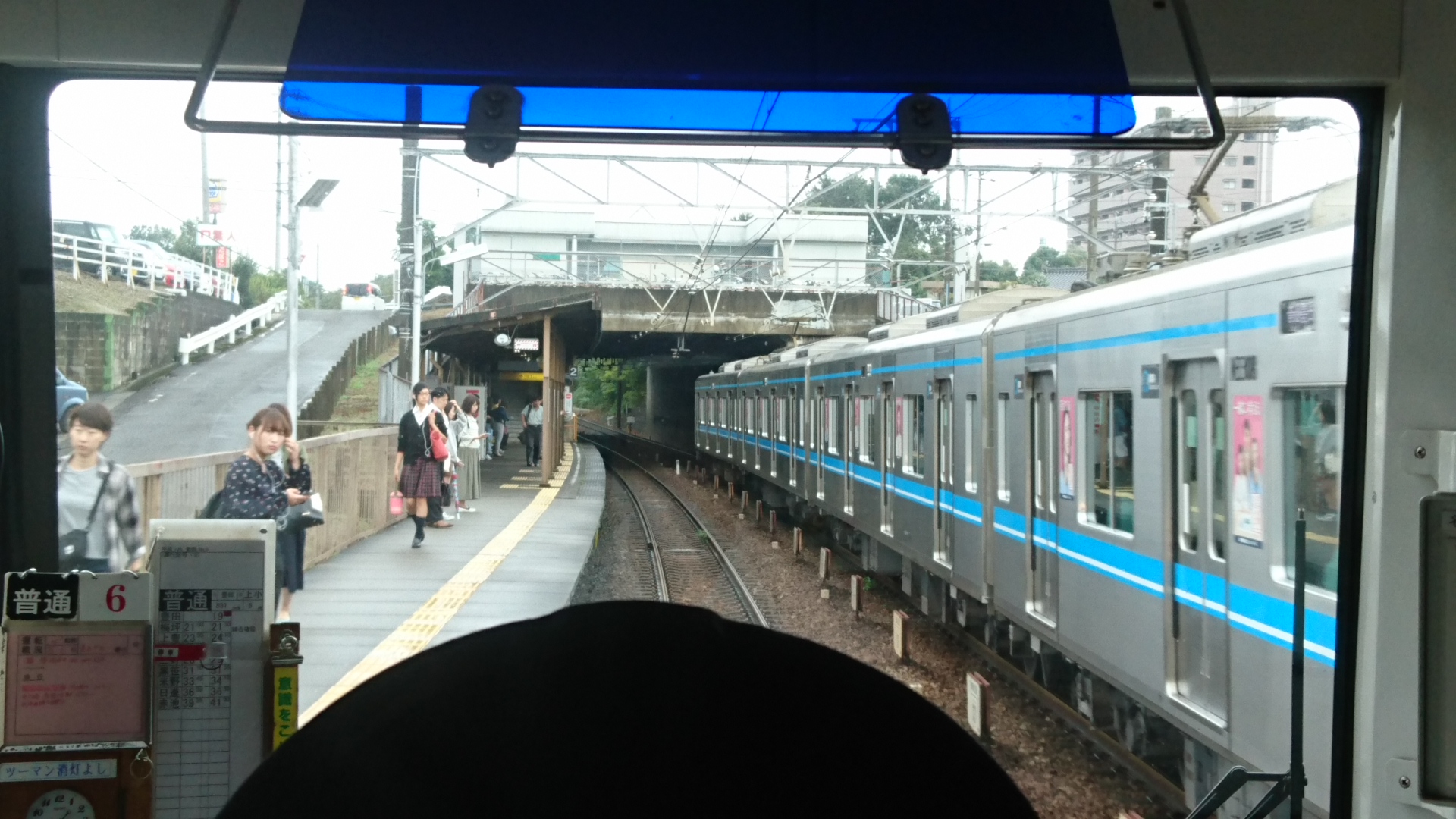 2017.10.3 豊田線 (12) 上小田井いきふつう - 上豊田 1920-1080