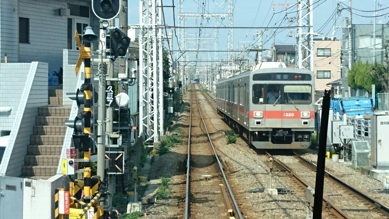 2017.10.12 東京 (48) 五反田いき各停 - 千鳥町－久が原間 1280-720