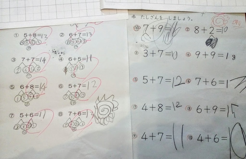 小学1年生の算数 4月からの進捗 11月中旬でさくらんぼ算で繰り下がりまで進みました 小学生ライフ 毎日の勉強と習い事の話