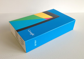 Nexus7（2013）のパッケージ