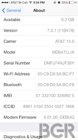iOS7.0.1 BGR