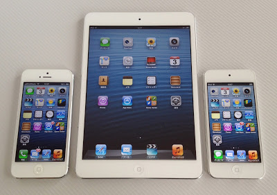 iPhone5、iPad mini