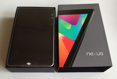Nexus7パッケージ：ようやくNexus7が