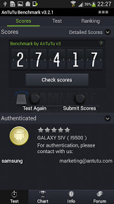 Samsung Galaxy S4 with Exynos 5 Octa benchmarks SamMobile