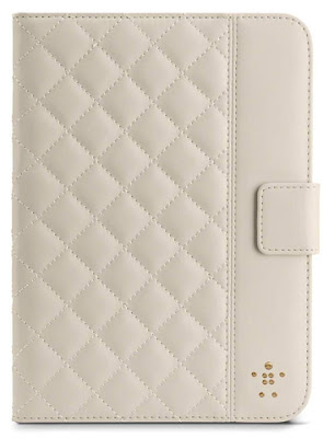 Belkin Quilted Cover with Stand for iPad mini White