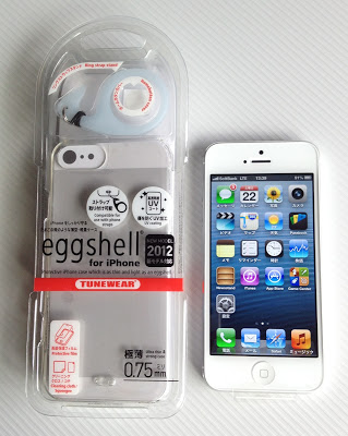 TUNEWEAR eggshell for iPhone5 パッケージ
