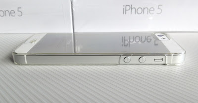 TUNEWEAR eggshell for iPhone5：側面