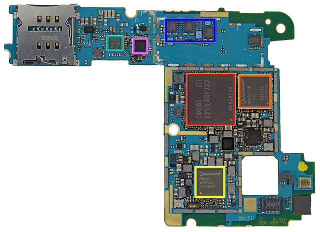 Nexus4 ロジックボード iFixit