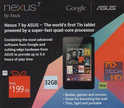 Google Nexus7 32GB UK Store TNW