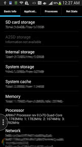 Galaxy S IV American variant Screenshots