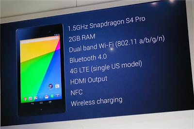 新型Nexus7第2世代