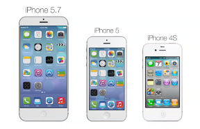 大画面iPhoneのイメージ