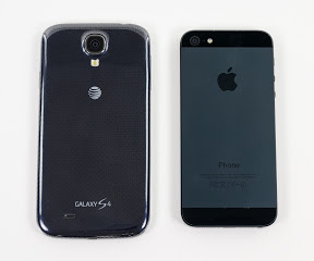 GALAXY S4とiPhone5