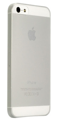 Skinny Fit Case for iPhone5：クリア：背面