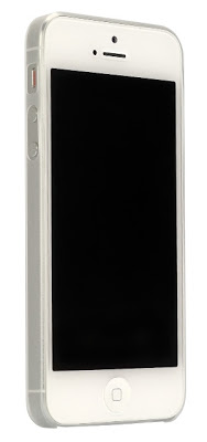 Skinny Fit Case for iPhone5：クリア：前面