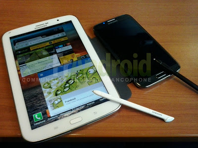 GALAXY Note8.0とGALAXY Note2