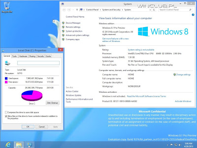Windows8.1 Pro Build 9374 Screenshot