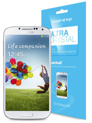 SPIGEN SGP Galaxy S4 Screen Protector Steinheil Ultra Crystal