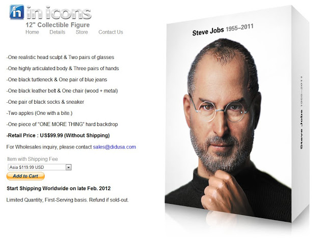 in icons Steve Jobs