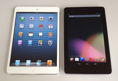 iPad miniとNexus7