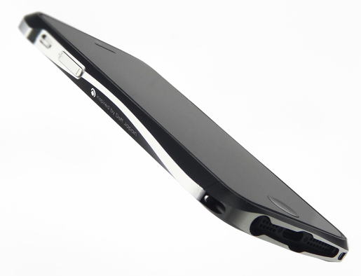 Deff CLEAVE ALUMINUM BUMPER for iPhone5 メテオブラック