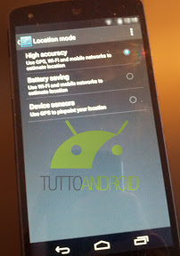 Nexus5 Screen Shot Settings TuttoAndroid.it
