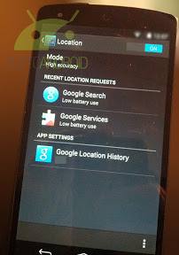 Nexus5 Screen Shot Settings TuttoAndroid.it