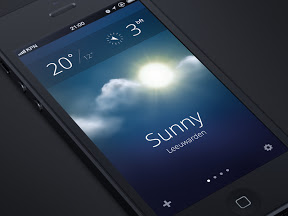 iOS7 Weather App Dirk Jan Haarsma