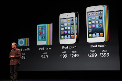 新型iPod touch第5世代、iPod nano第7世代などiPodシリーズ