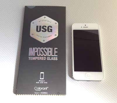 Colorant USG ITG Impossible Tempered Glass for iPhone5：パッケージ