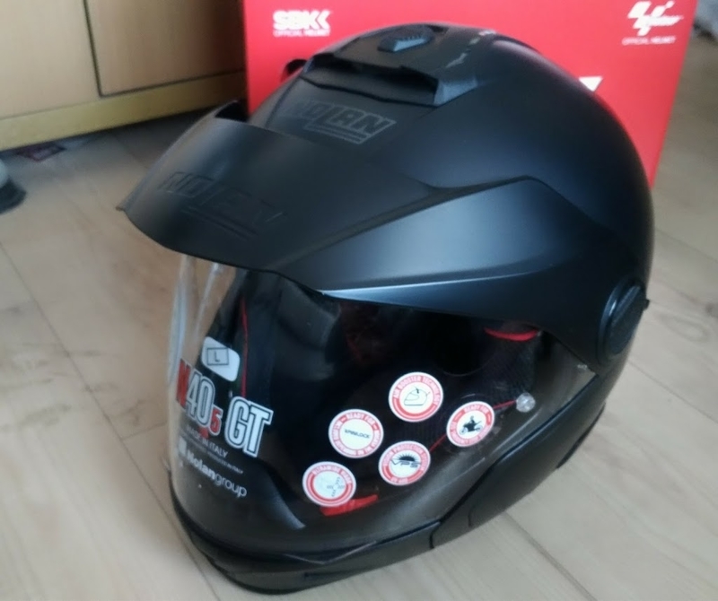 ヘルメットを新調した NOLAN N405GT - modal_soulの記録